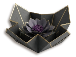 Packaging design and package artwork using origami technique